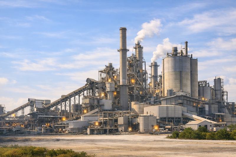 CO₂‑reactive process that forms strong, stable carbonate phases at low energy. It permanently locks away captured CO₂, reduces industrial emissions